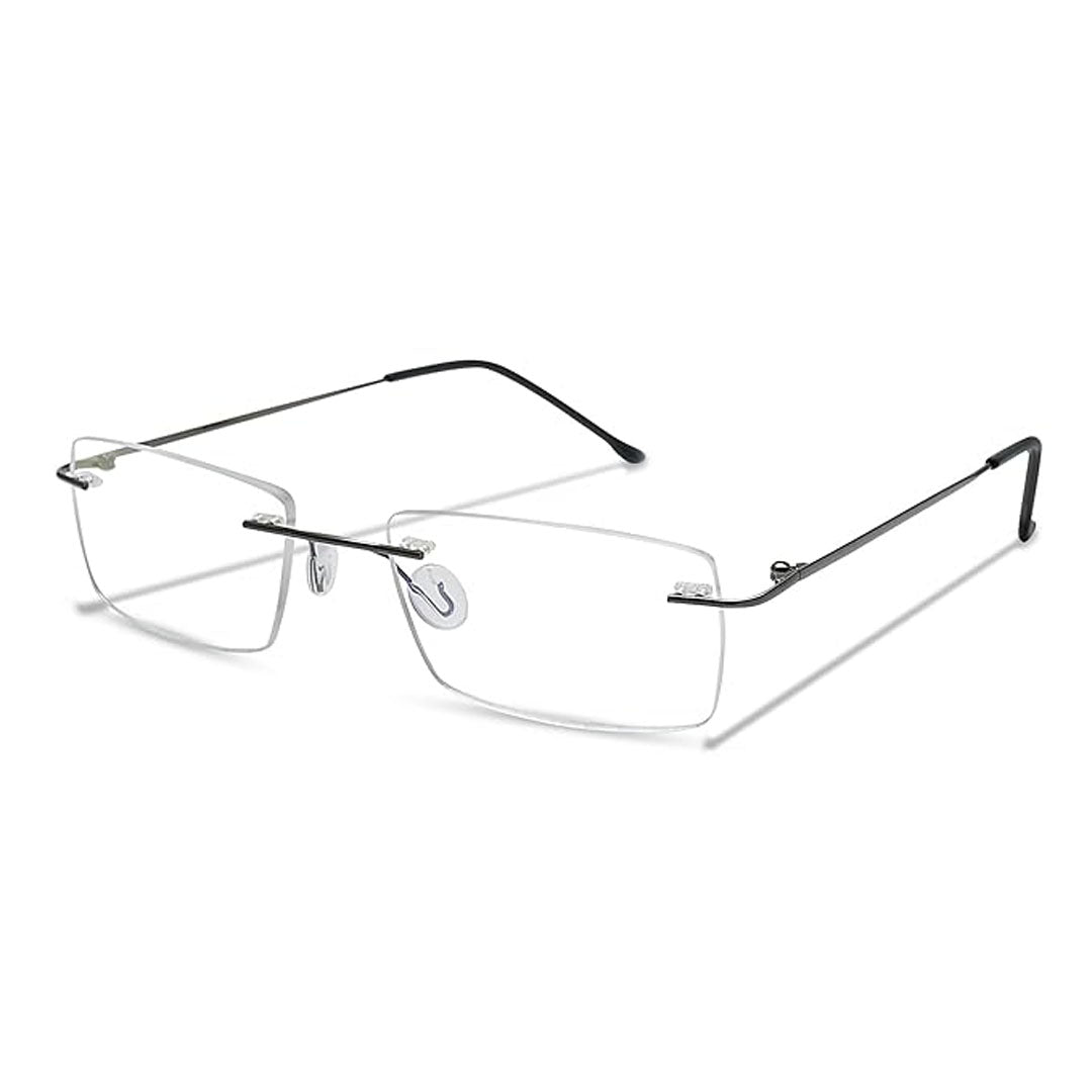 OneStopVision® Grey Blue Light Filter Rimless Reading Glasses
