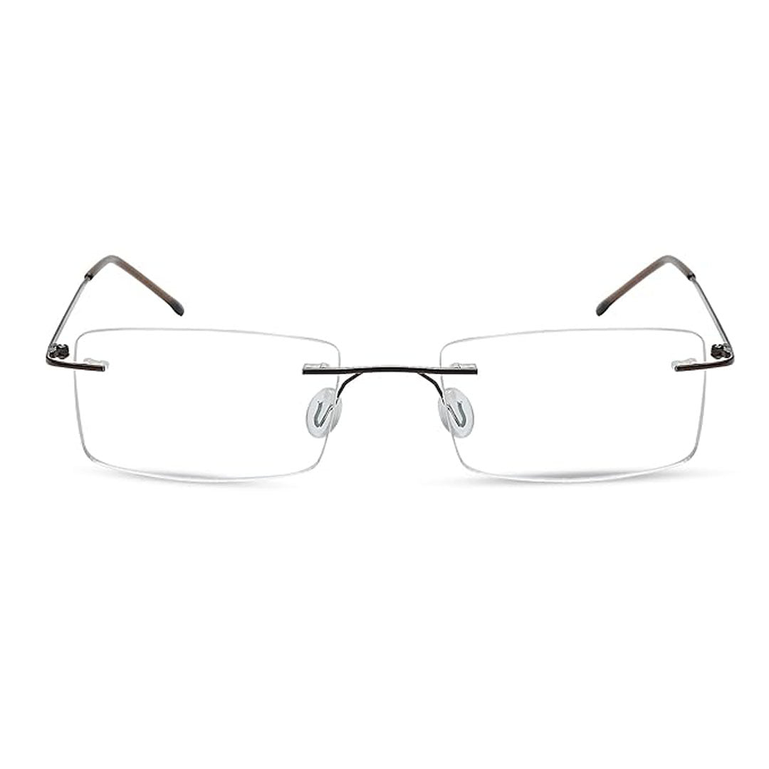 OneStopVision® Black Blue Light Filter Rimless Reading Eyeglasses