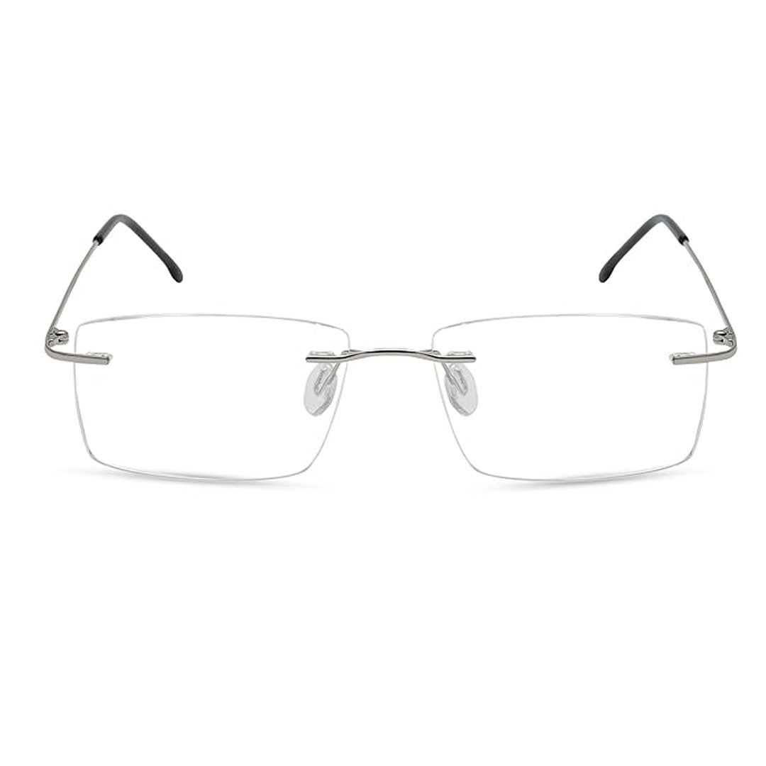 OneStopVision® Rimless Zero Power Blue Light Filter Computer Glasses