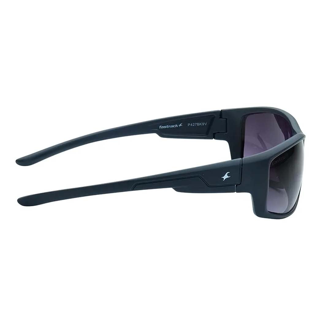 FASTRACK (P427BK9V) Black Wraparound Sunglasses