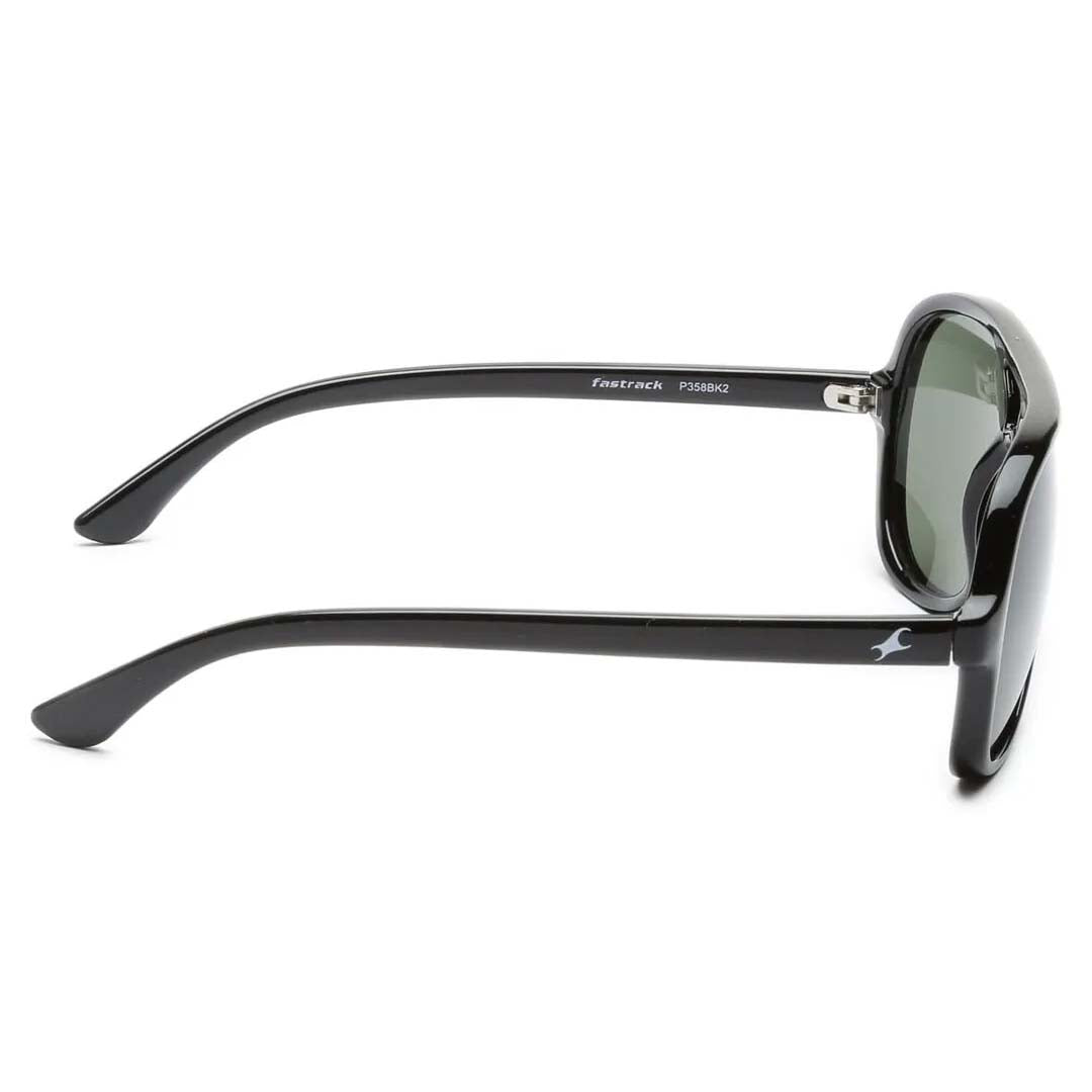 FASTRACK (P358BK2V) Black Aviator Sunglasses