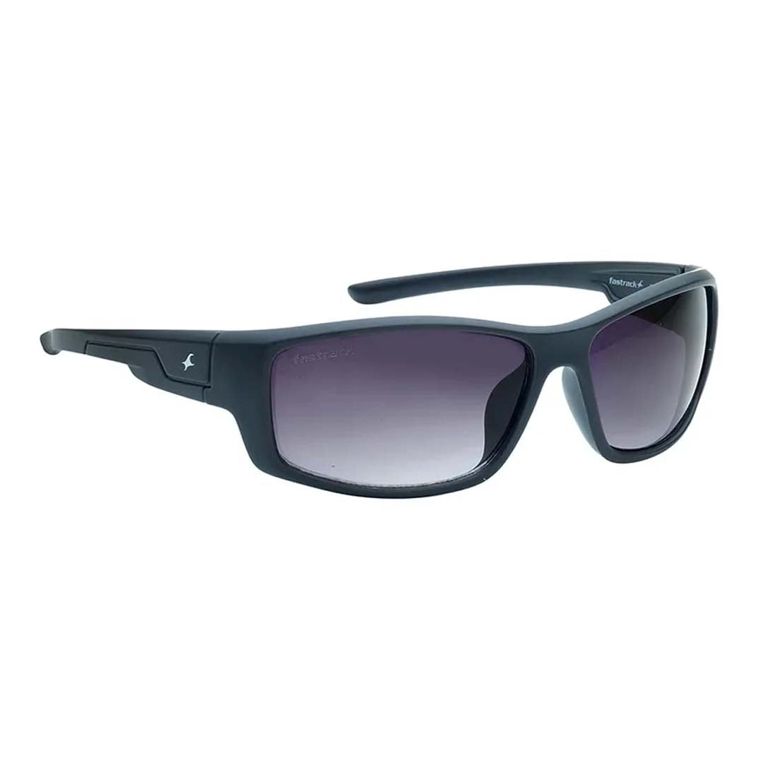 FASTRACK (P427BK9V) Black Wraparound Sunglasses
