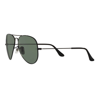 Ray-Ban Polarised Aviator Unisex Sunglasses (RB3025|62|Green)