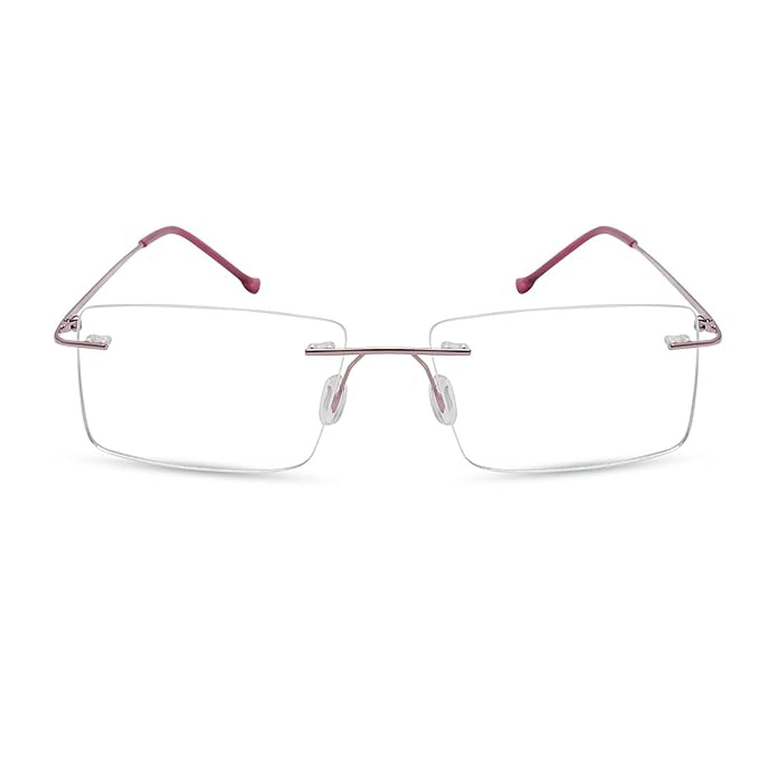 OneStopVision® Rimless Zero Power Blue Light Filter Computer Glasses