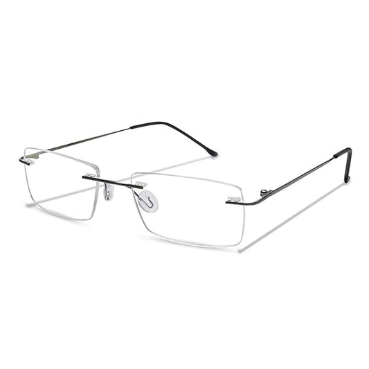 OneStopVision® Grey Blue Light Filter Rimless Reading Glasses
