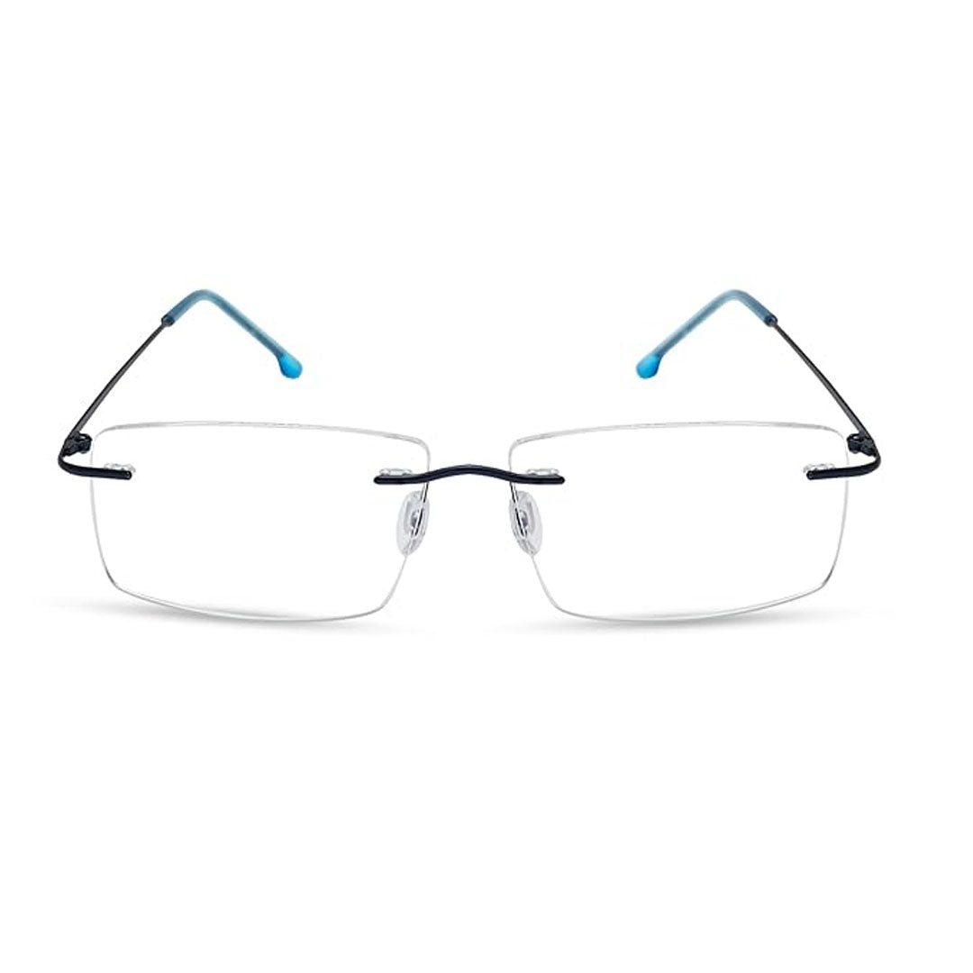 OneStopVision® Rimless Zero Power Blue Light Filter Computer Glasses