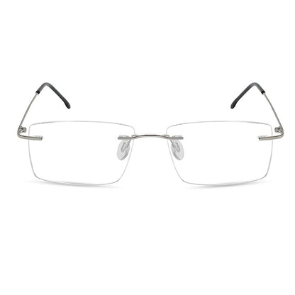 OneStopVision® Rimless Zero Power Blue Light Filter Computer Glasses