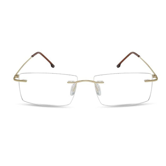 OneStopVision® Golden Blue Light Filter Rimless Reading Glasses