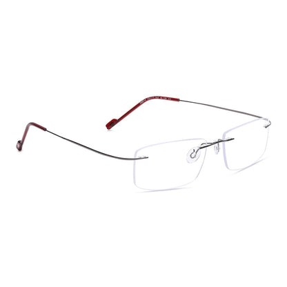 OneStopVision® Rimless Zero Power Blue Light Filter Computer Glasses