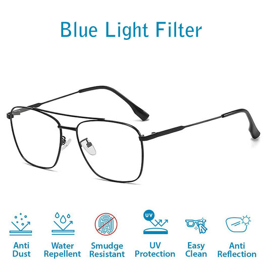 OneStopVision® Zero Power Blue Light Filter Computer Glasses