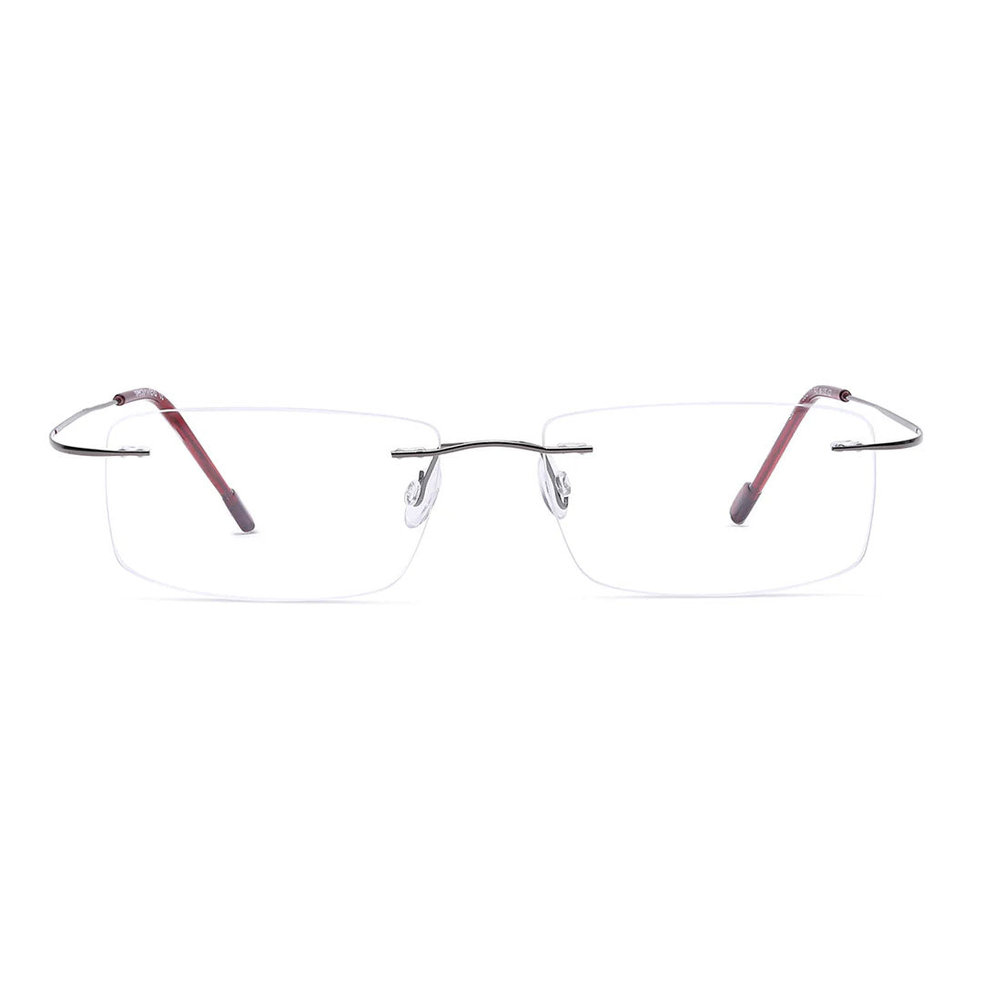 OneStopVision® Rimless Zero Power Blue Light Filter Computer Glasses