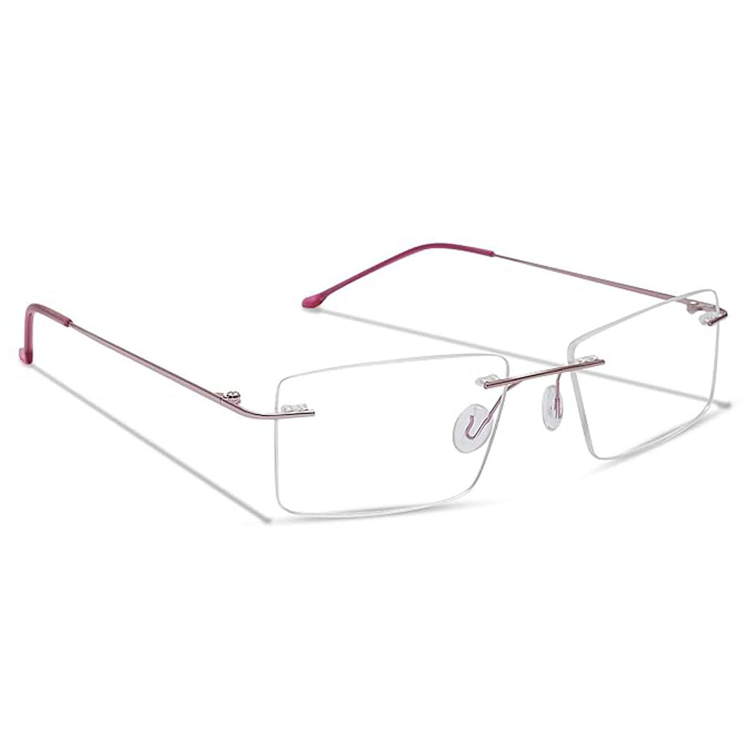 OneStopVision® Rimless Zero Power Blue Light Filter Computer Glasses