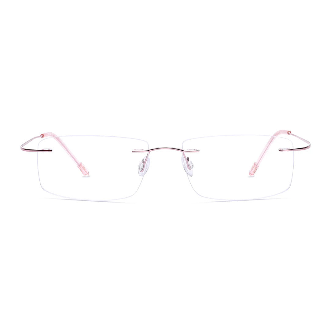 OneStopVision® Rimless Zero Power Blue Light Filter Computer Glasses
