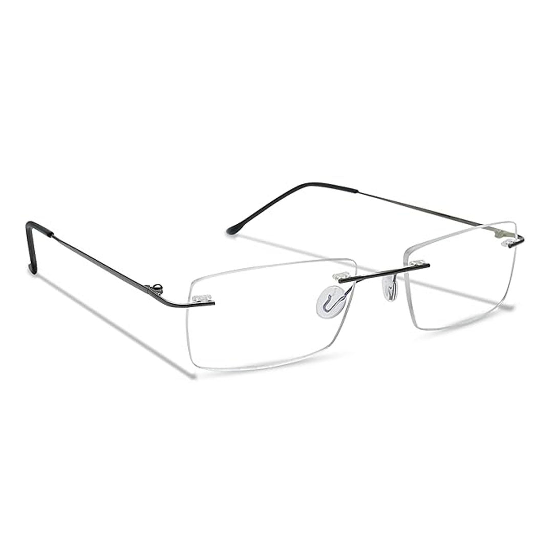 OneStopVision® Rimless Zero Power Blue Light Filter Computer Glasses