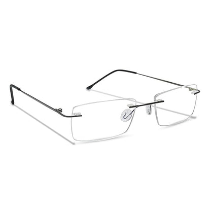 OneStopVision® Rimless Zero Power Blue Light Filter Computer Glasses