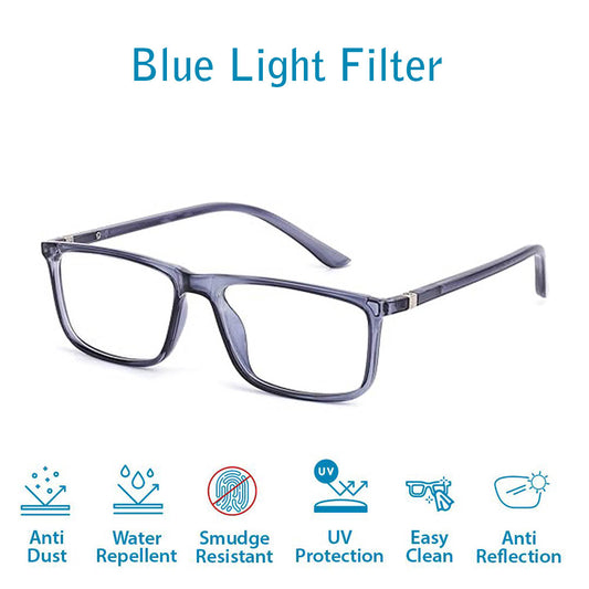 OneStopVision® Zero Power Blue Light Filter Computer Glasses