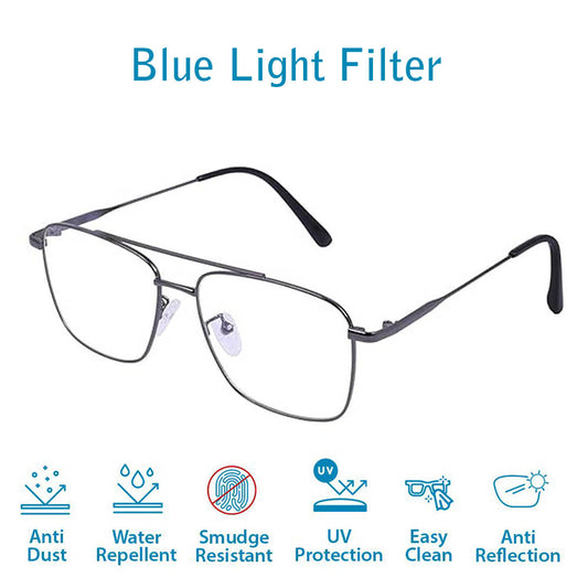 OneStopVision® Zero Power Blue Light Filter Computer Glasses